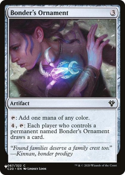 Bonder's Ornament, The List Reprints 067/322