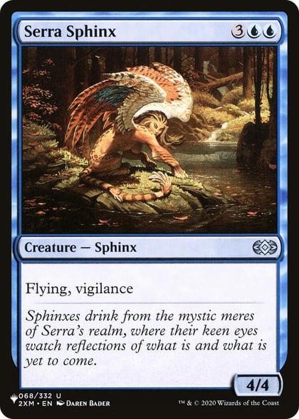 Serra Sphinx, The List Reprints 068/332