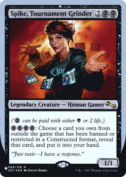 Spike, Tournament Grinder, The List Reprints 069/216