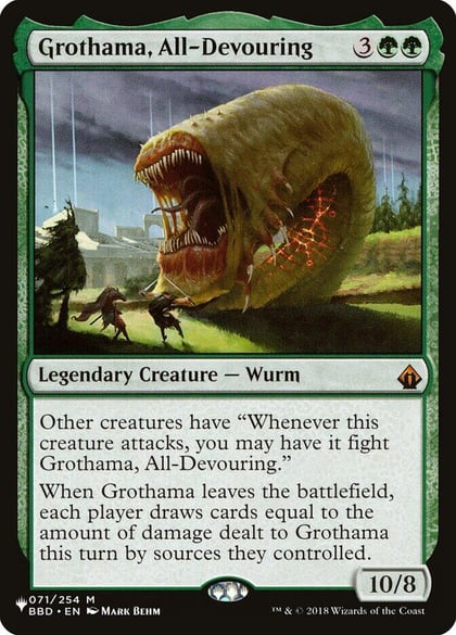 Grothama, All-Devouring, The List Reprints 071/254