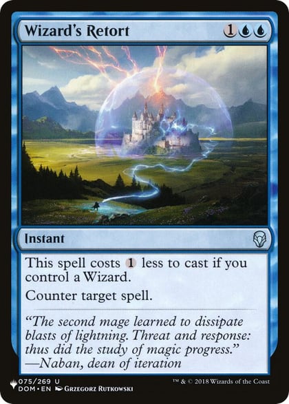 Wizard's Retort, The List Reprints 075/269
