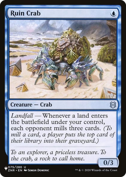 Ruin Crab, The List Reprints 075/280