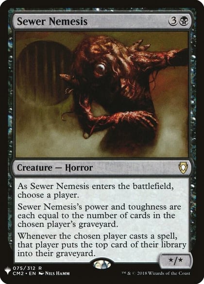 Sewer Nemesis, The List Reprints 075/312