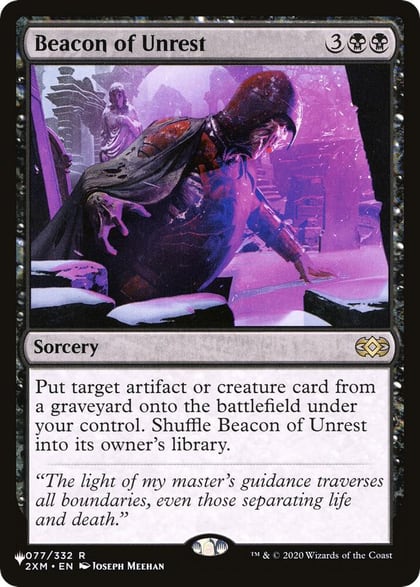 Beacon of Unrest, The List Reprints 077/332