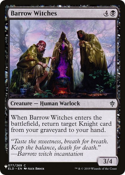 Barrow Witches, The List Reprints 077/269