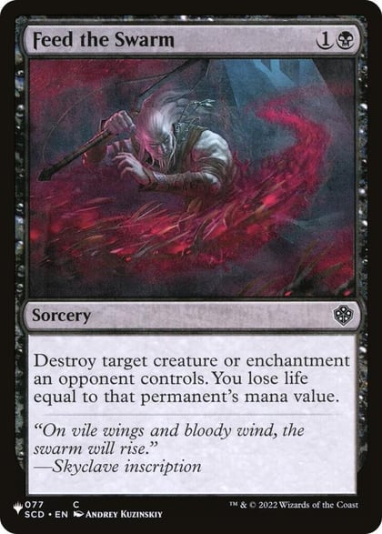 Feed the Swarm, The List Reprints 077