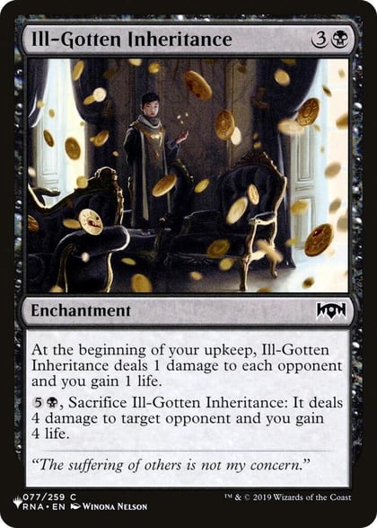 Ill-Gotten Inheritance, The List Reprints 077/259