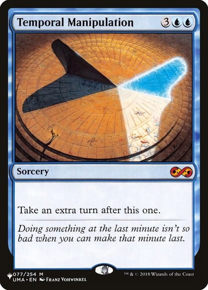 Temporal Manipulation, The List Reprints 077/254