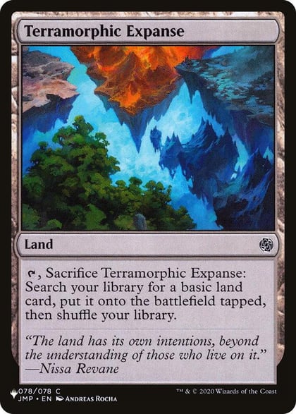 Terramorphic Expanse (JMP), The List Reprints 078/078