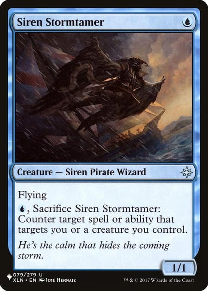 Siren Stormtamer, The List Reprints 079/279