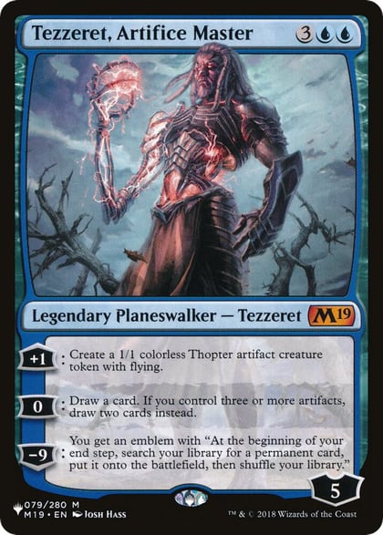 Tezzeret, Artifice Master, The List Reprints 079/280