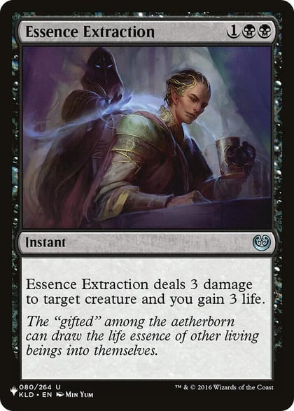 Essence Extraction, The List Reprints 080/264