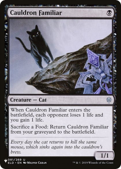 Cauldron Familiar, The List Reprints 081/269