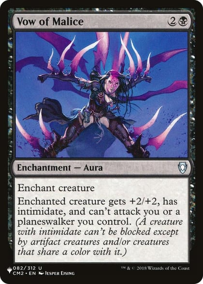 Vow of Malice, The List Reprints 082/312
