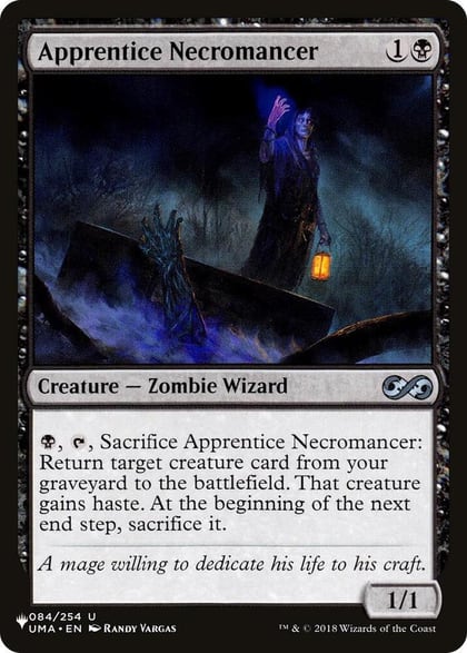 Apprentice Necromancer, The List Reprints 084/254