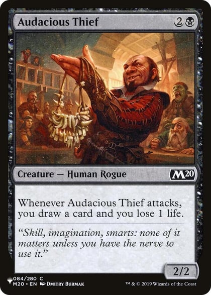Audacious Thief, The List Reprints 084/280