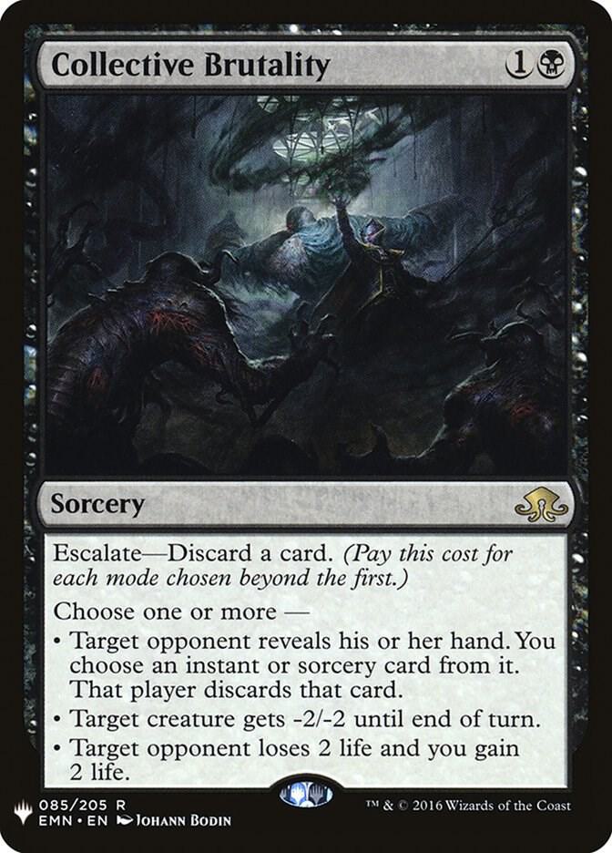 Collective Brutality, The List Reprints 085/205