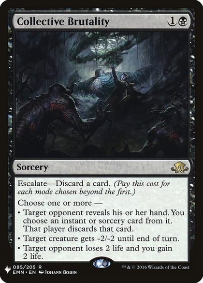 Collective Brutality, The List Reprints 085/205