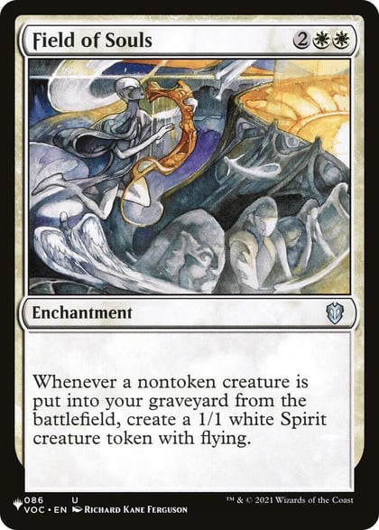 Field of Souls, The List Reprints 086/038