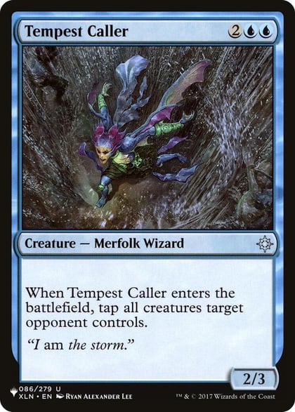 Tempest Caller, The List Reprints 086/279