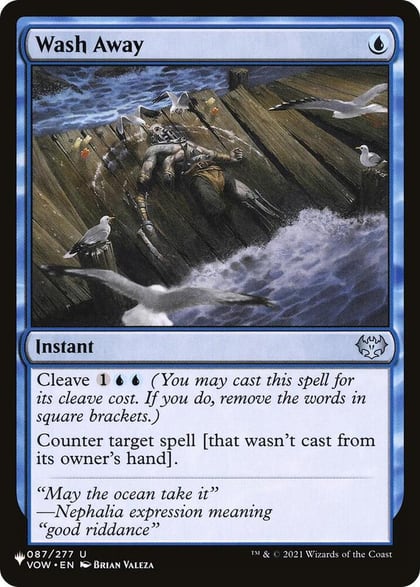 Wash Away, The List Reprints 087/277