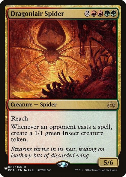 Dragonlair Spider, The List Reprints 087/156