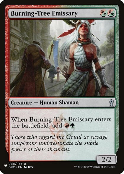 Burning-Tree Emissary, The List Reprints 088/133