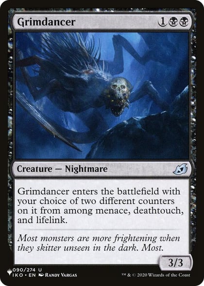 Grimdancer, The List Reprints 090/274