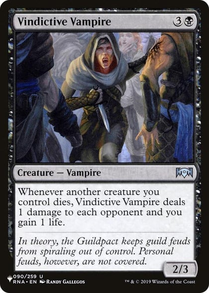 Vindictive Vampire, The List Reprints 090/259