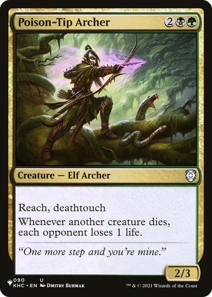 Poison-Tip Archer, The List Reprints 090