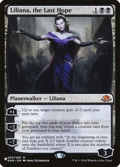 Liliana, the Last Hope, The List Reprints 093/205