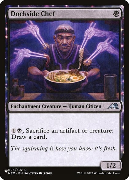 Dockside Chef, The List Reprints 093/302