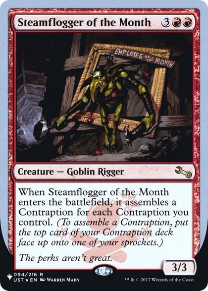 Steamflogger of the Month, The List Reprints 094/216