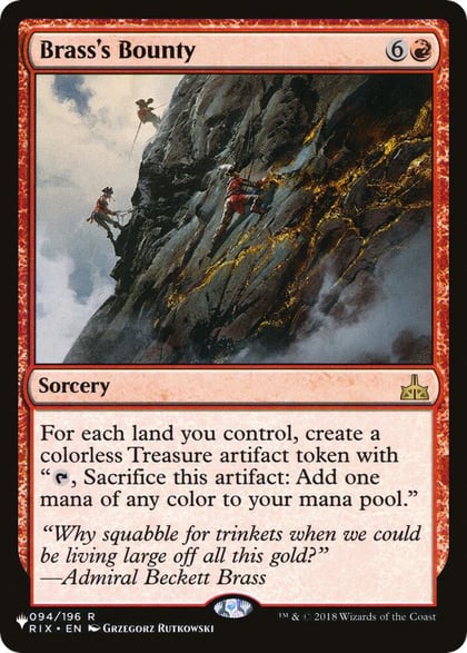 Brass's Bounty, The List Reprints 094/196