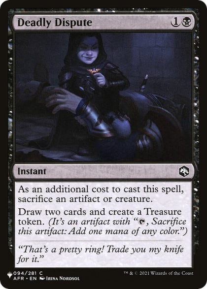 Deadly Dispute, The List Reprints 094/281