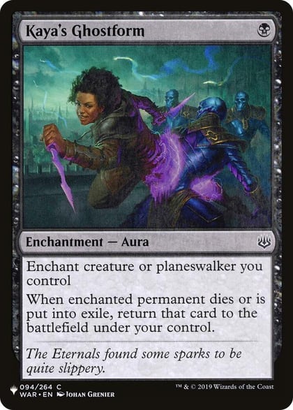 Kaya's Ghostform, The List Reprints 094/264