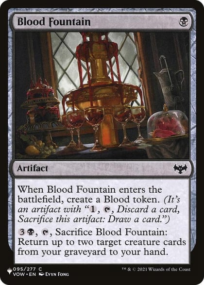 Blood Fountain, The List Reprints 095/277