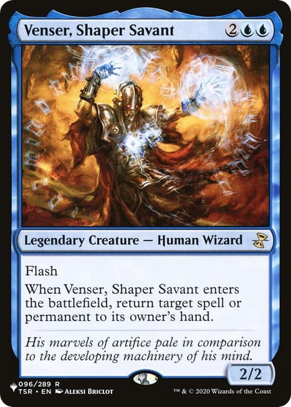 Venser, Shaper Savant, The List Reprints 096/289