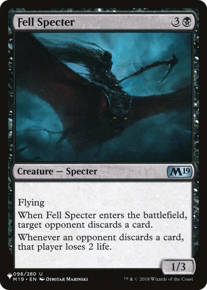 Fell Specter, The List Reprints 096/280