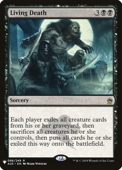 Living Death, The List Reprints 096/249