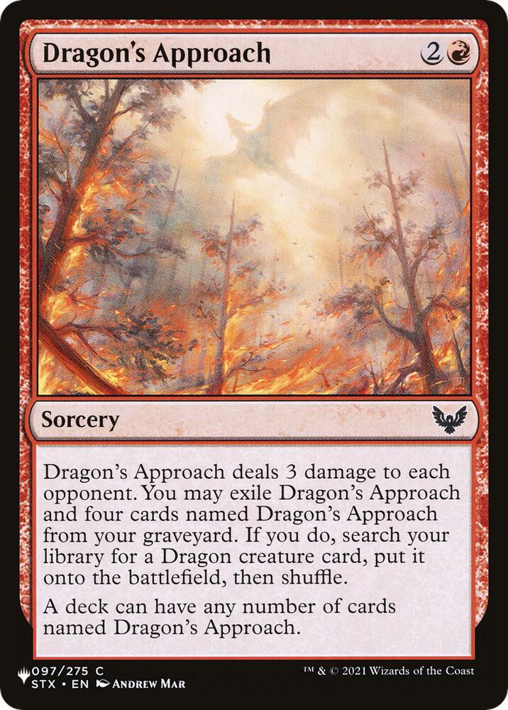 Dragon's Approach, The List Reprints 097/275