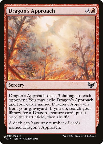Dragon's Approach, The List Reprints 097/275