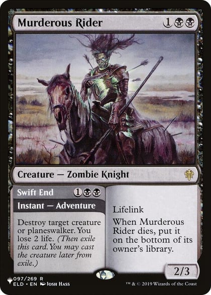 Murderous Rider, The List Reprints 097/269