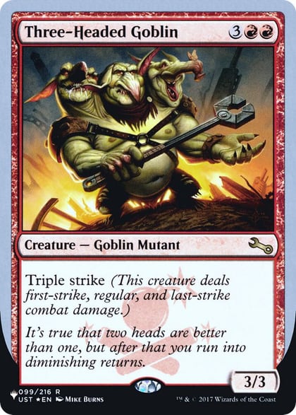Three-Headed Goblin, The List Reprints 099/216