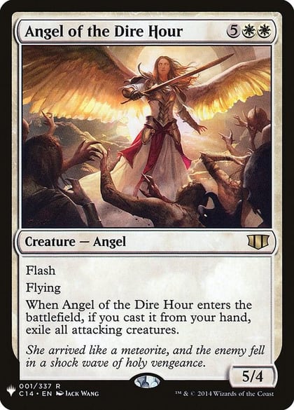 Angel of the Dire Hour, The List Reprints 1