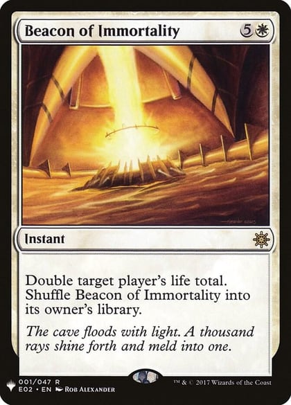 Beacon of Immortality, The List Reprints 1