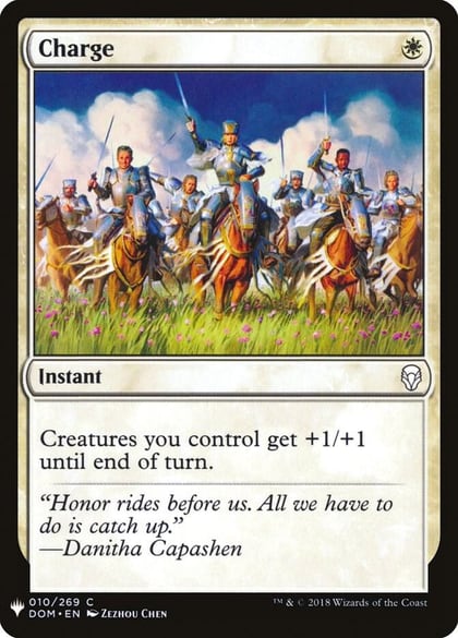 Charge, The List Reprints 10