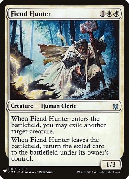 Fiend Hunter, The List Reprints 10