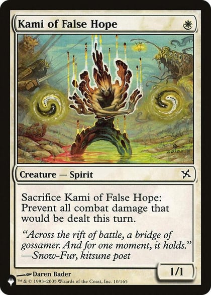 Kami of False Hope, The List Reprints 10/165