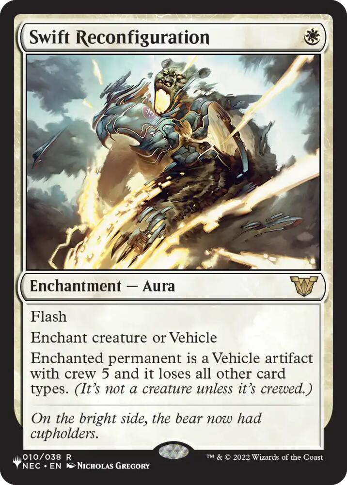 Swift Reconfiguration, The List Reprints 10